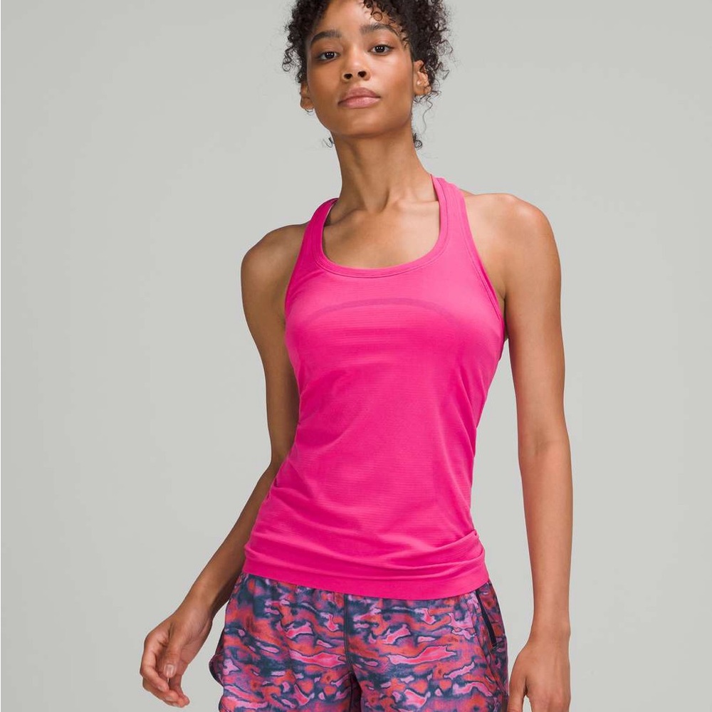 lululemon sonic pink swiftly tech